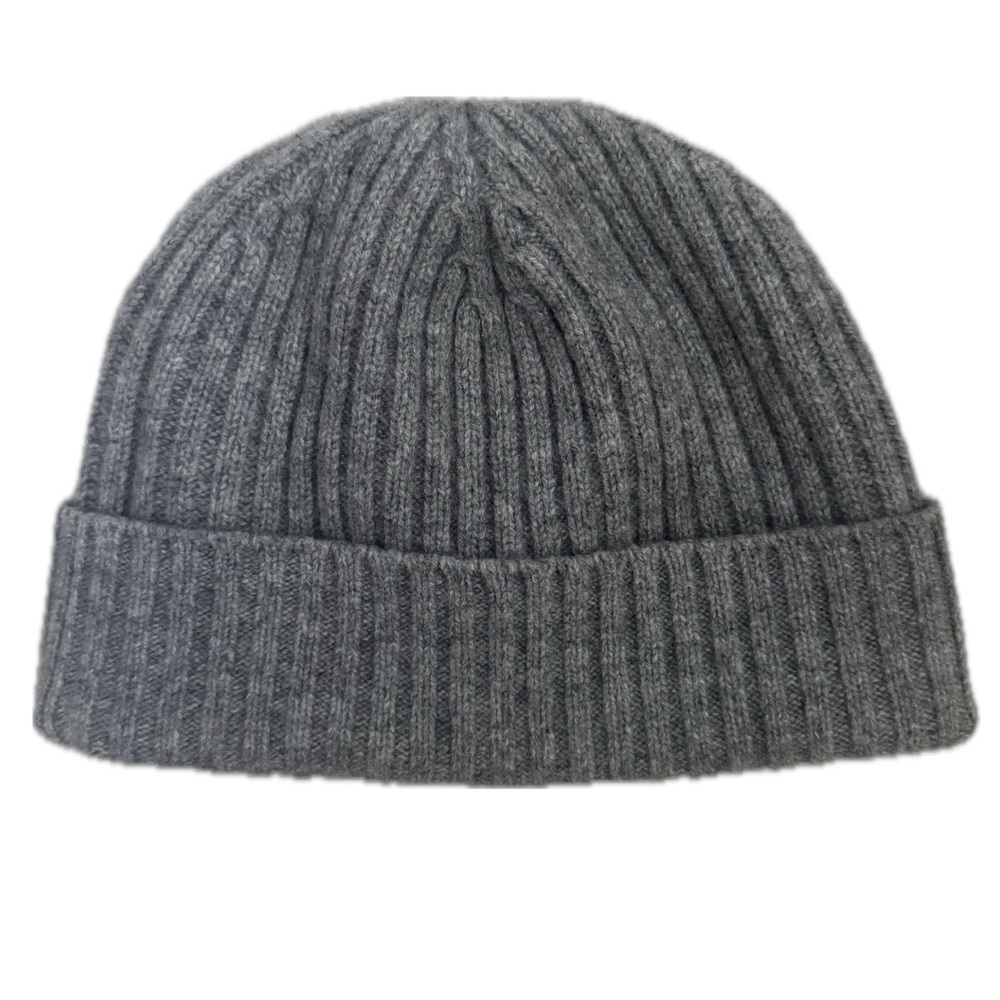 LAST CHANCE NWOT Jenni Kayne Cashmere Gray Knit Beanie - Picture 2 of 6